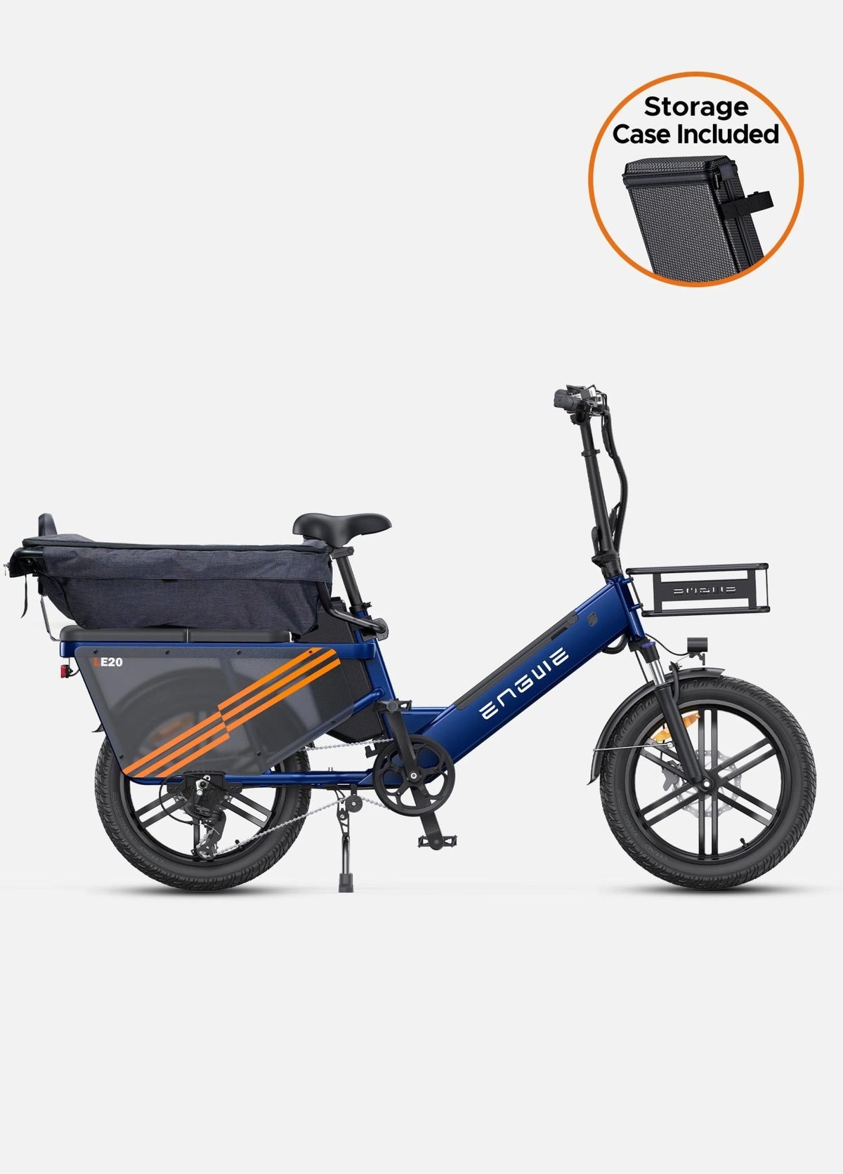 ENGWE LE20 1300W Peak Torque sensor Step-Thru Cargo Ebike - ridemart