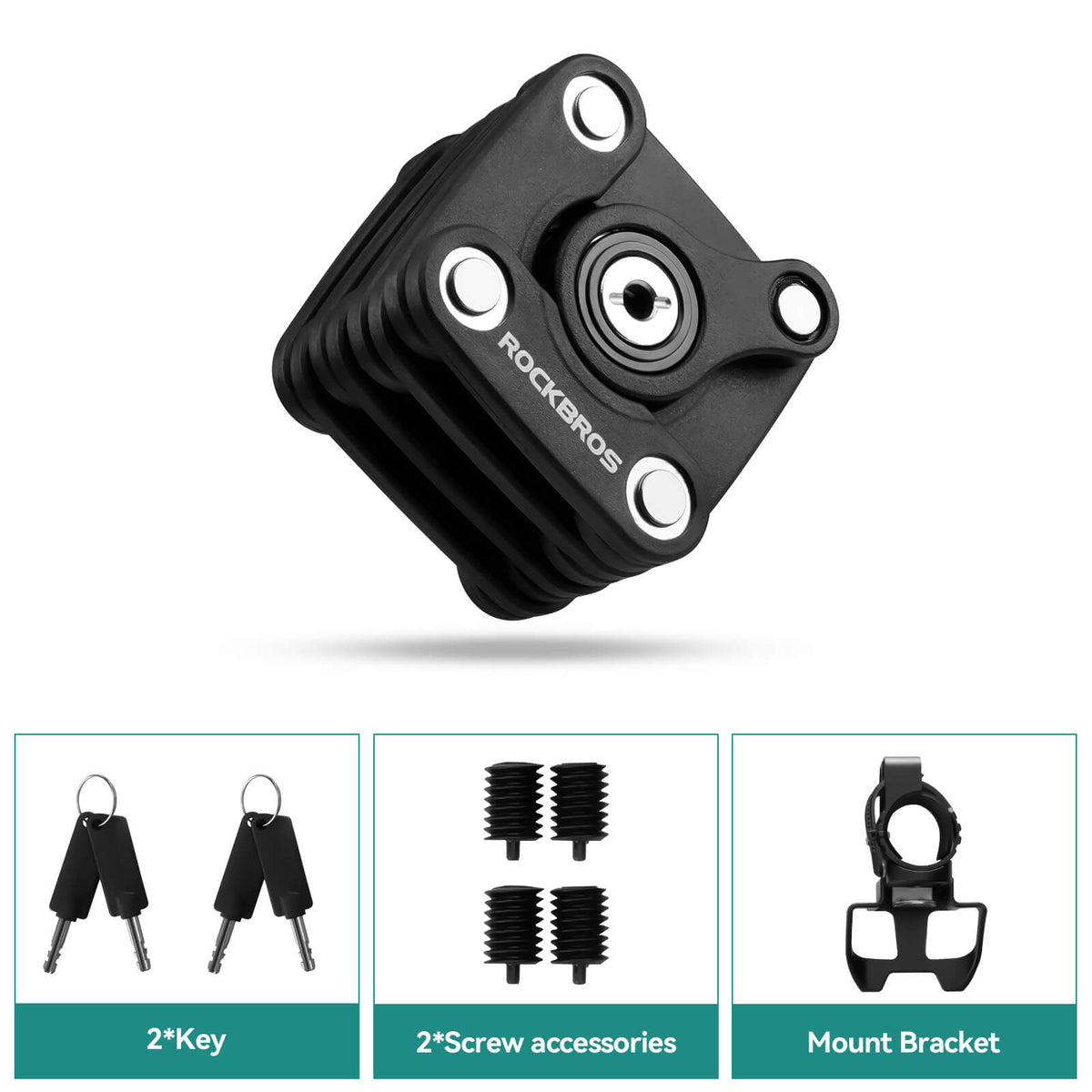 Folding Bike Lock - ridemart