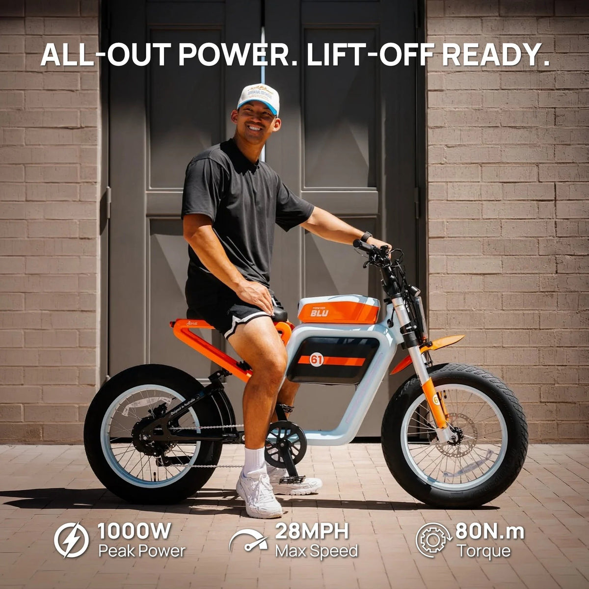 Forever Blu BONDI 750W 20Ah Smart E-Bike - ridemart
