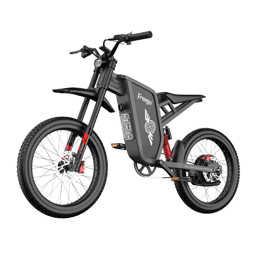 Freego X1 All-Terrain Electric Dirt Bike with Pedals - ridemart