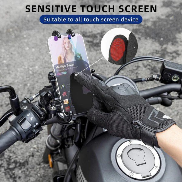 Full Finger Motorcycle Gloves - ridemart