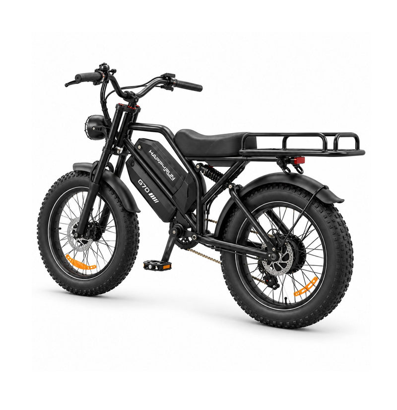 HappyRun G70 – 2000W Dual Battery Fast Electric Cargo Bike - ridemart