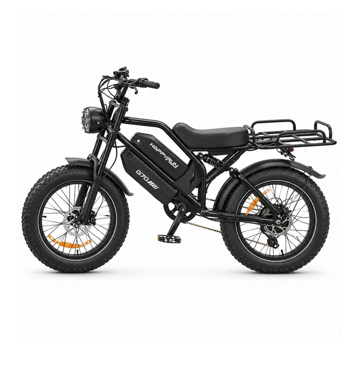 HappyRun G70 – 2000W Dual Battery Fast Electric Cargo Bike - ridemart