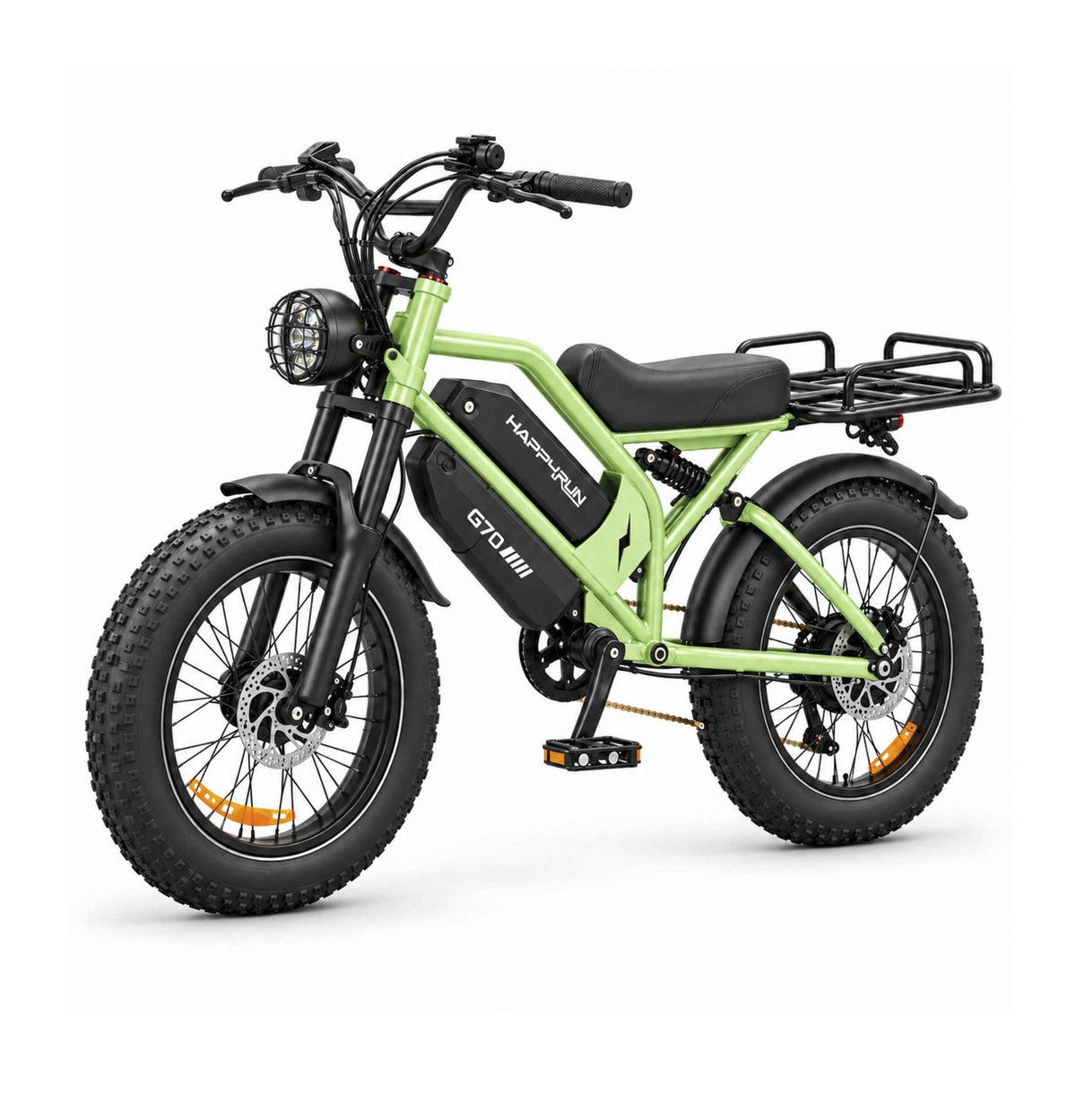 HappyRun G70 – 2000W Dual Battery Fast Electric Cargo Bike - ridemart