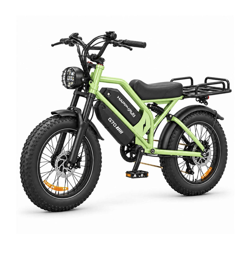 HappyRun G70 – 2000W Dual Battery Fast Electric Cargo Bike - ridemart
