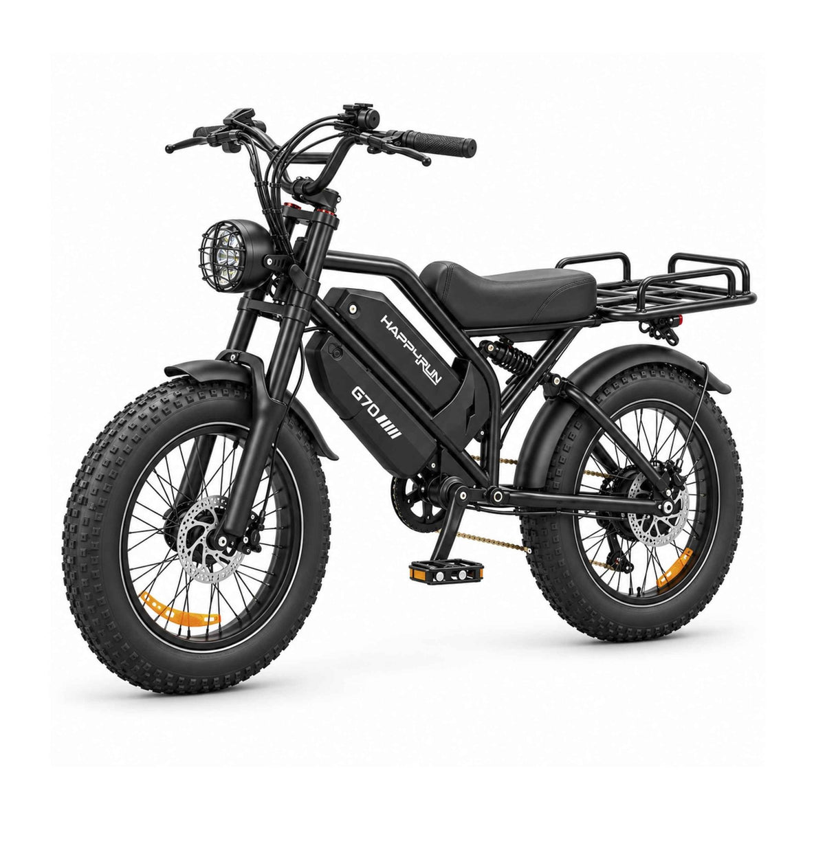 HappyRun G70 – 2000W Dual Battery Fast Electric Cargo Bike - ridemart