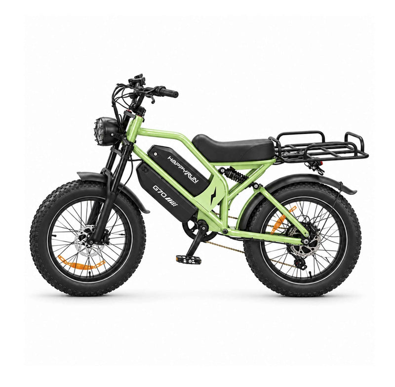 HappyRun G70 – 2000W Dual Battery Fast Electric Cargo Bike - ridemart