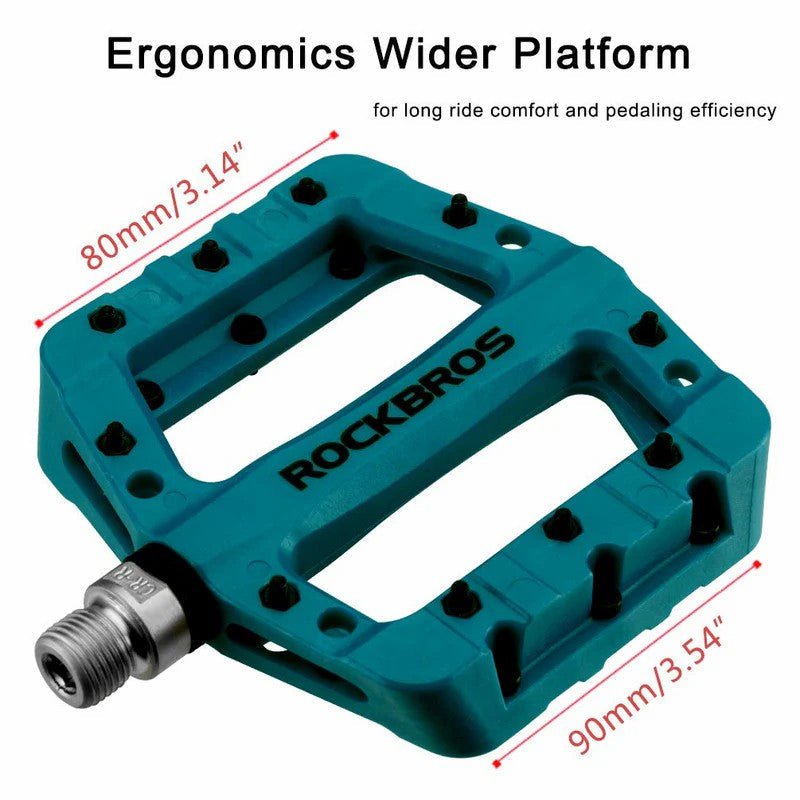 High-Speed Bearing Nylon Bike Pedals - ridemart