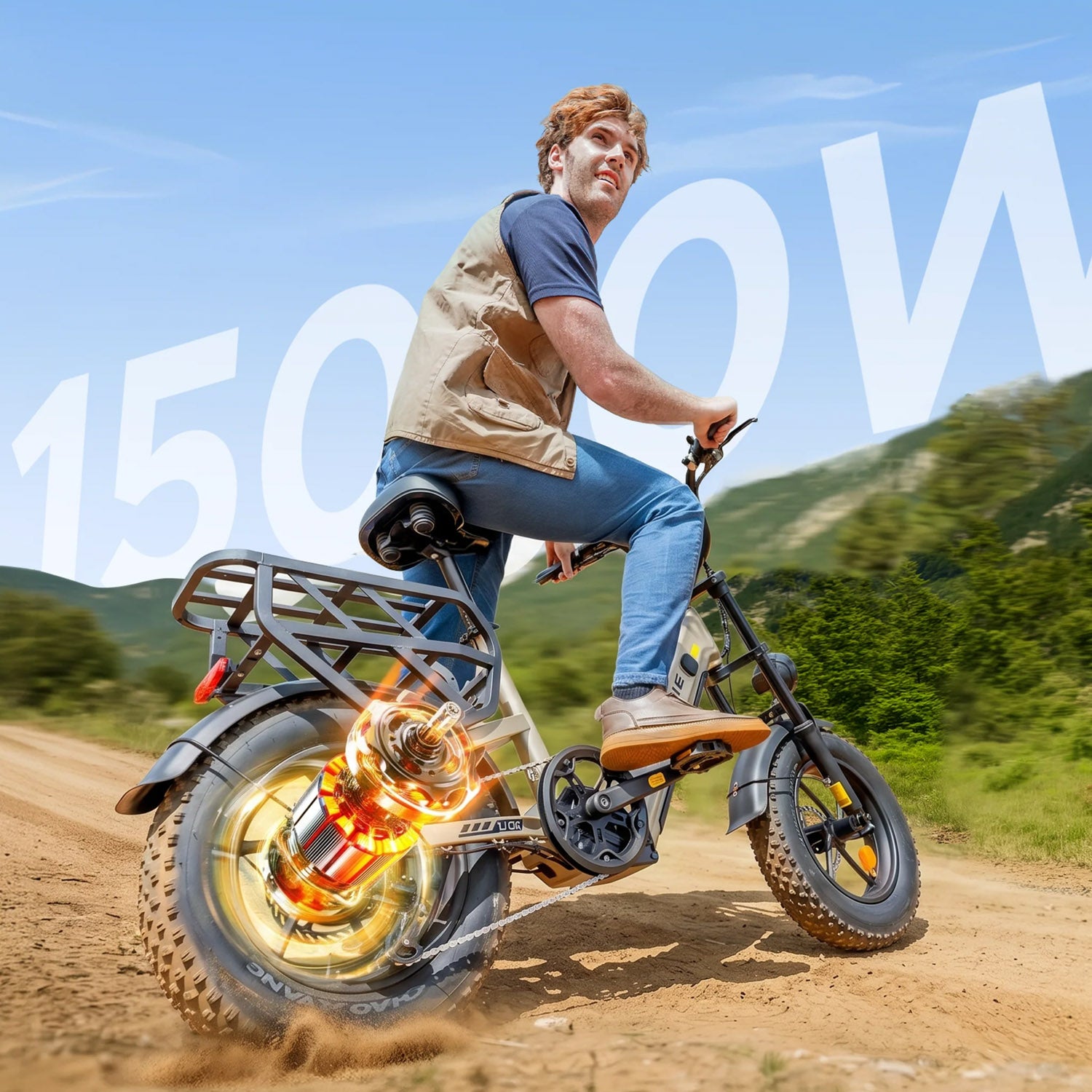 ENGWE L16 150 Miles Range 1500W Peak Power Utility Ebike-8