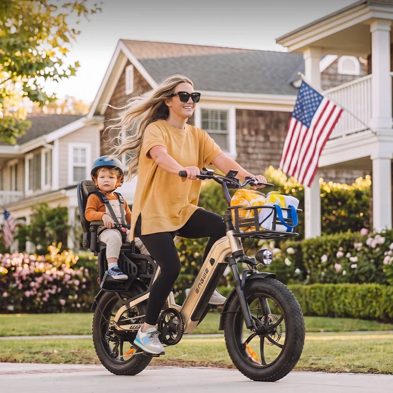 ENGWE L16 150 Miles Range 1500W Peak Power Utility Ebike-12