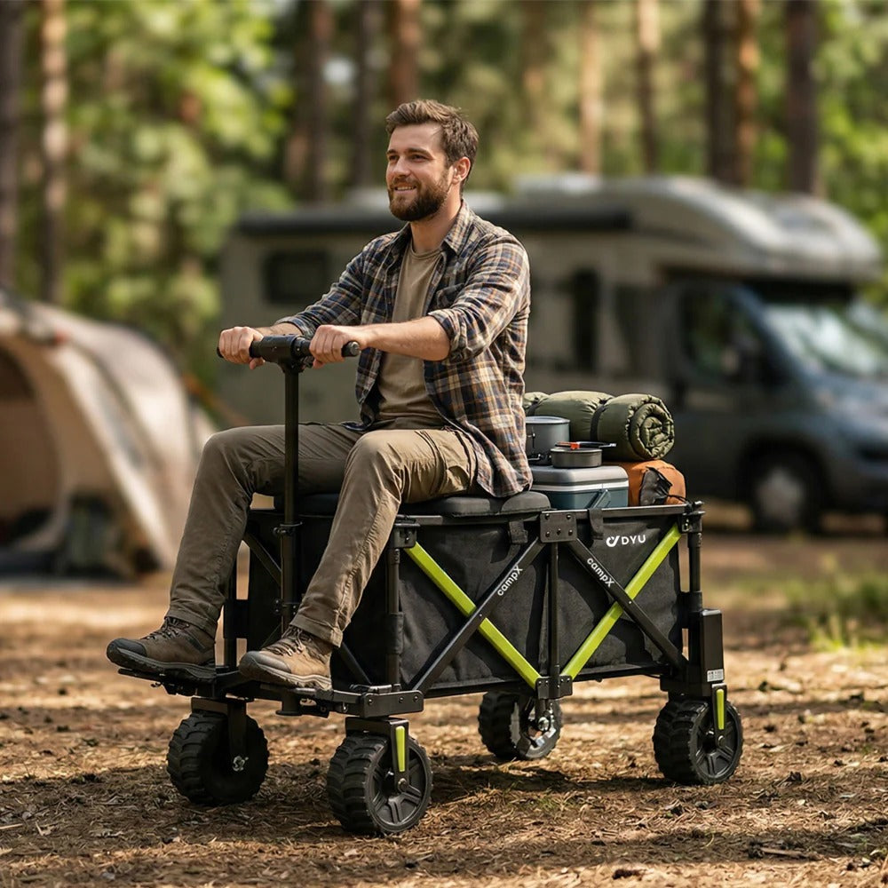 DYU CampX Foldable Electric Wagon-9