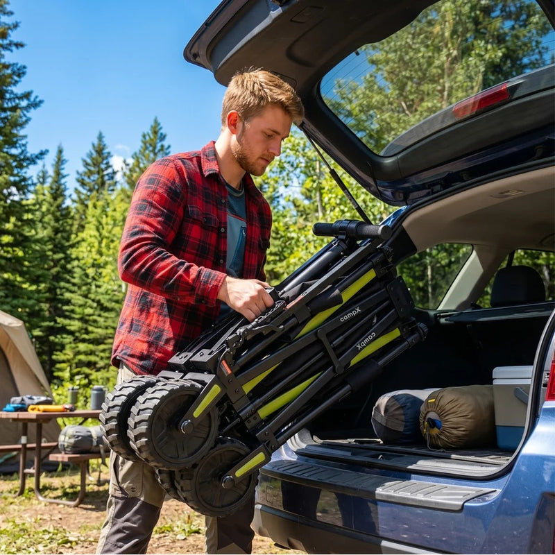DYU CampX Foldable Electric Wagon-10