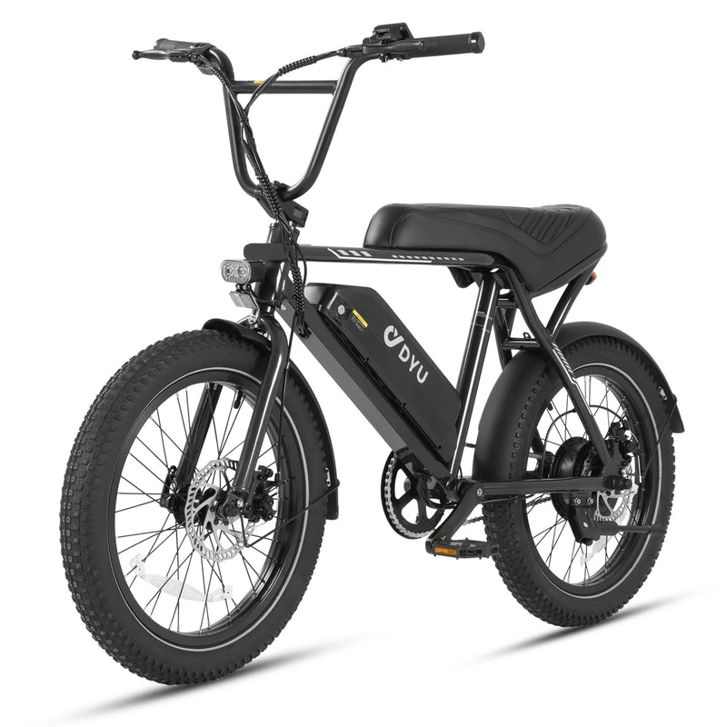 DYU UX BMX 20 Inch Fat Tire Electric Bike-3