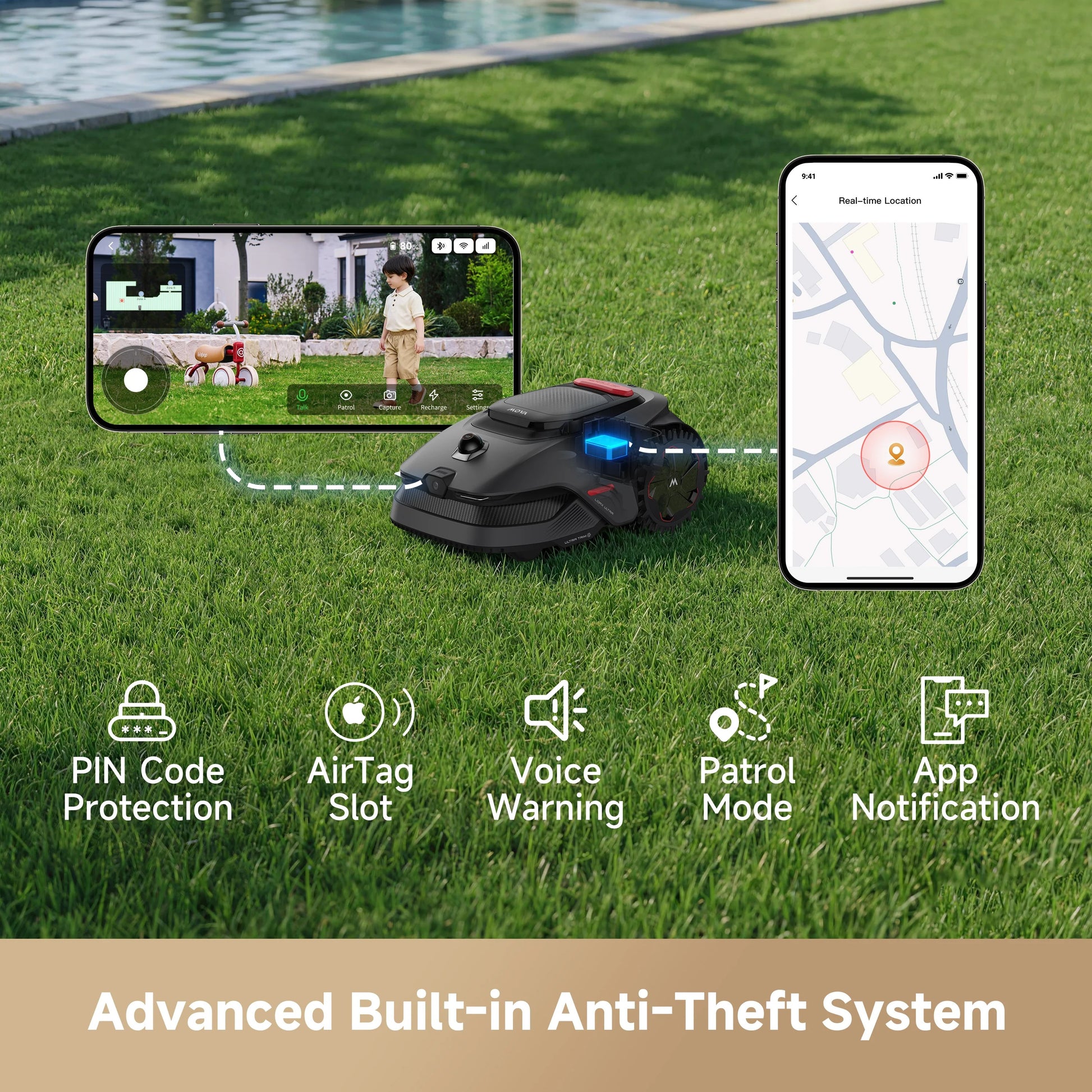 MOVA LIDAX Ultra 1000 Lawn Mower | 0.25 acre-10