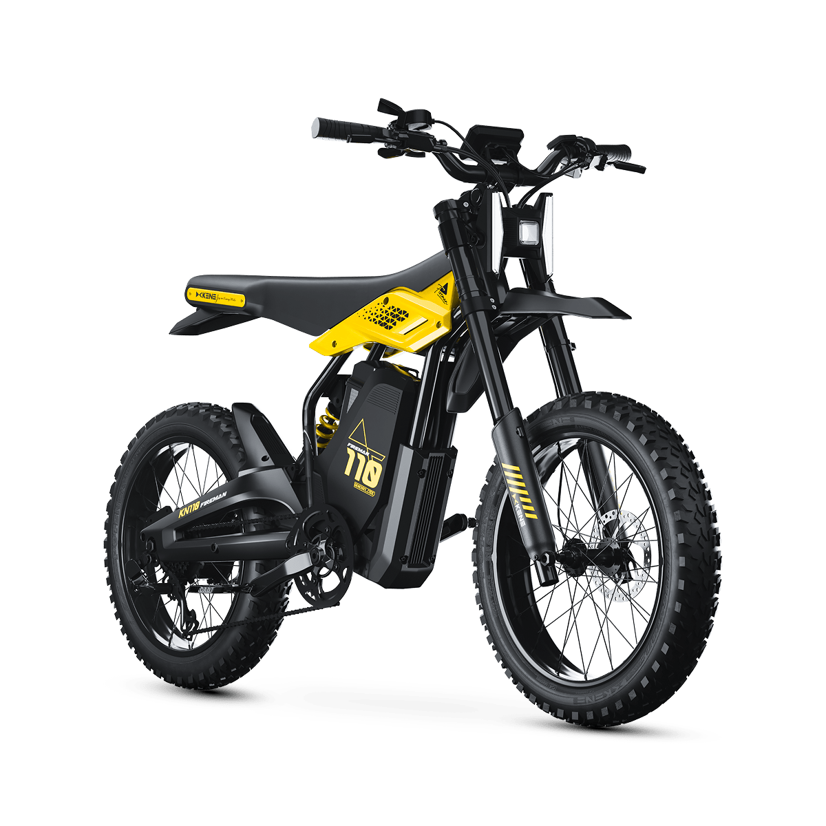 KENE KN110 Fireman — NFC Smart Keyless All-Terrain E-Bike - ridemart