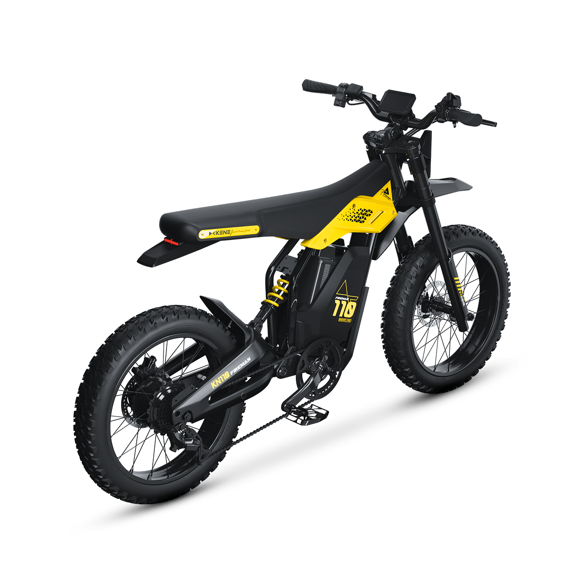 KENE KN110 Fireman — NFC Smart Keyless All-Terrain E-Bike - ridemart