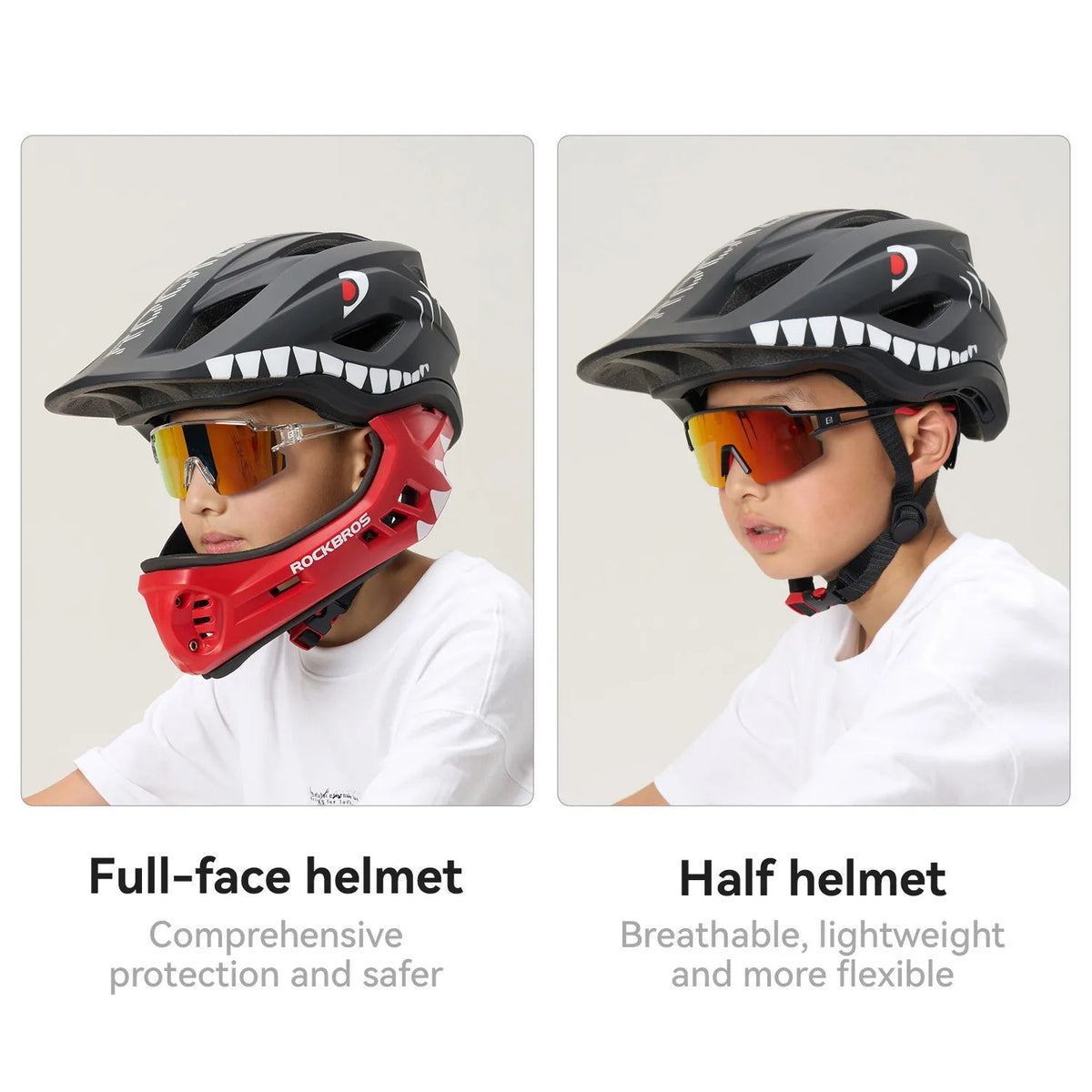 Kids Full-Face Bike Helmet - ridemart
