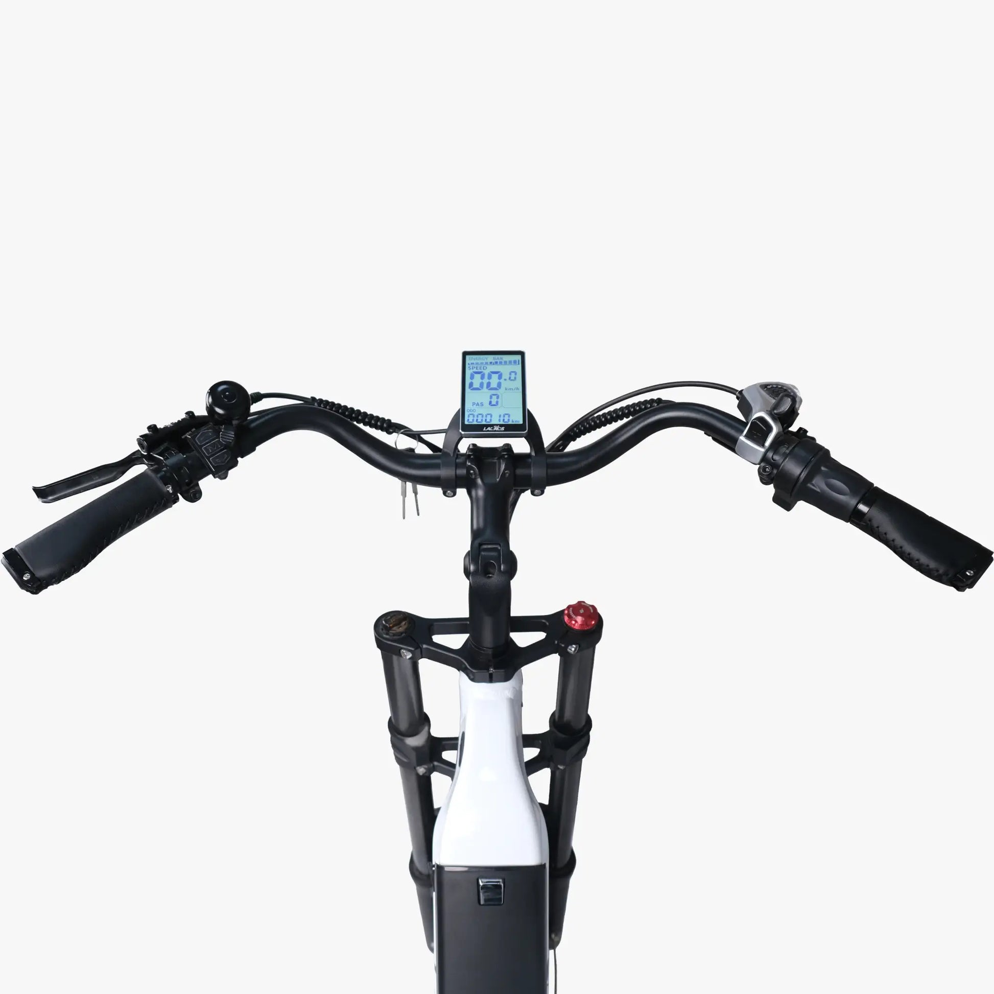 ### Cyclone Step thru electric bike white