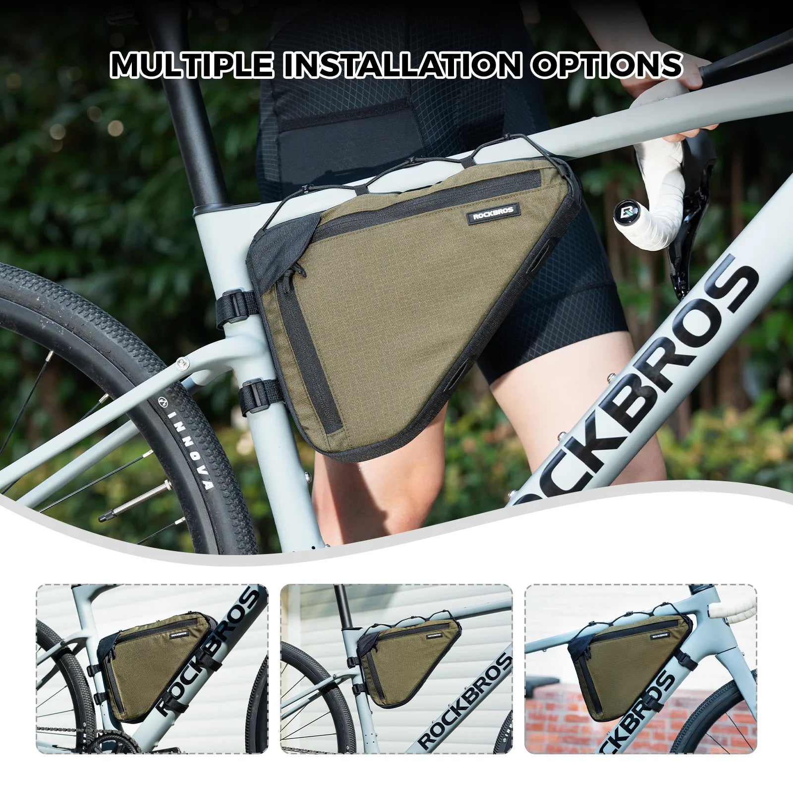 Large Capacity Bike Triangle Bag-1.5L-9
