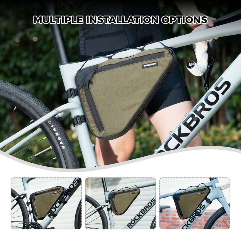 Large Capacity Bike Triangle Bag-1.5L-9