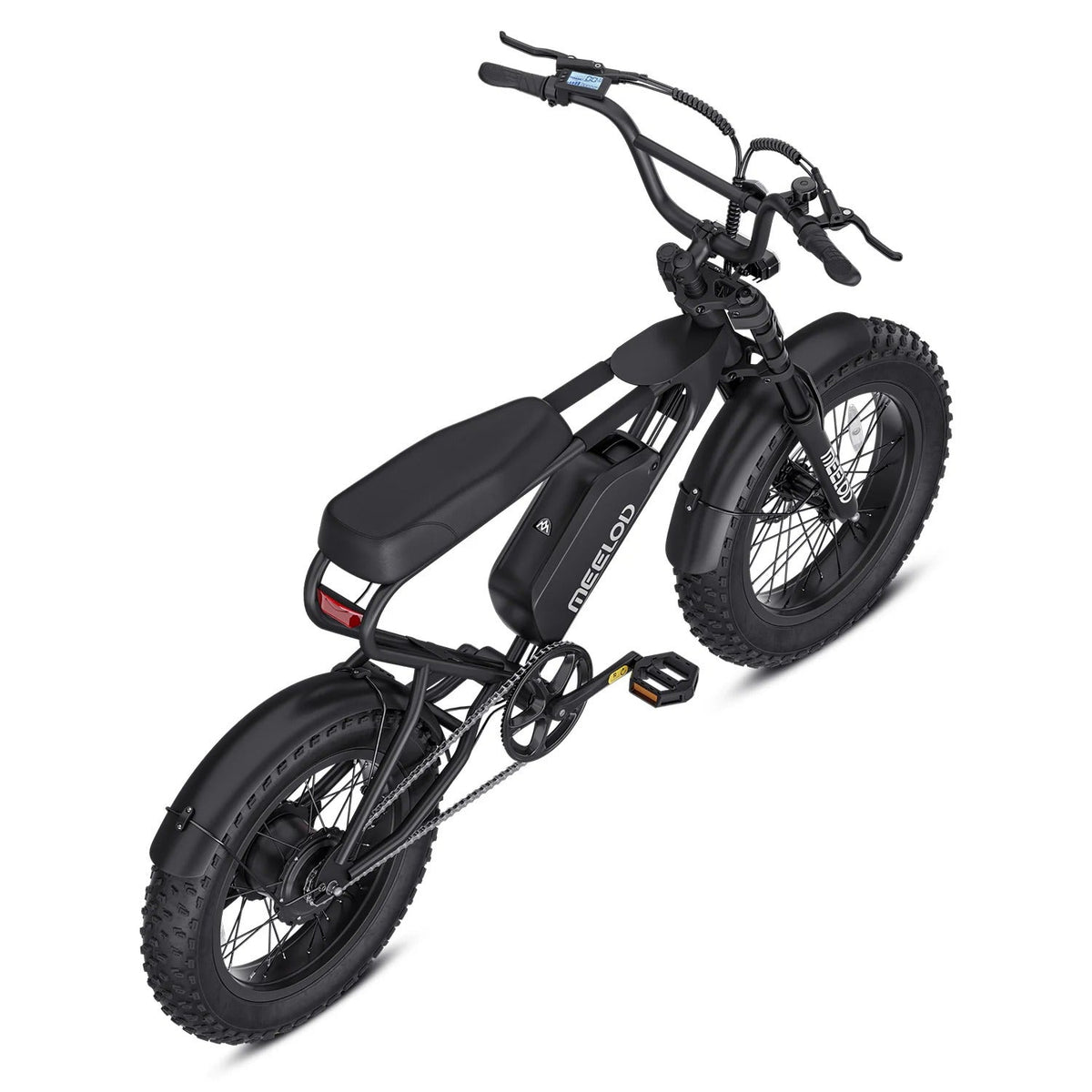 Meelod DK200F Moped-Style Fat Tire Electric Bike for Adults - ridemart