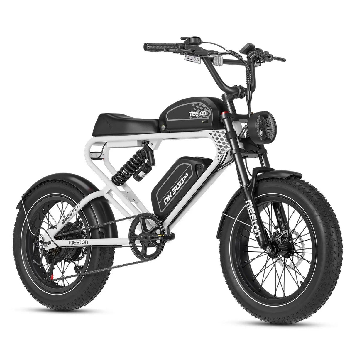 Meelod DK300 PRO Moped-Style Fat Tire E-Bike - ridemart