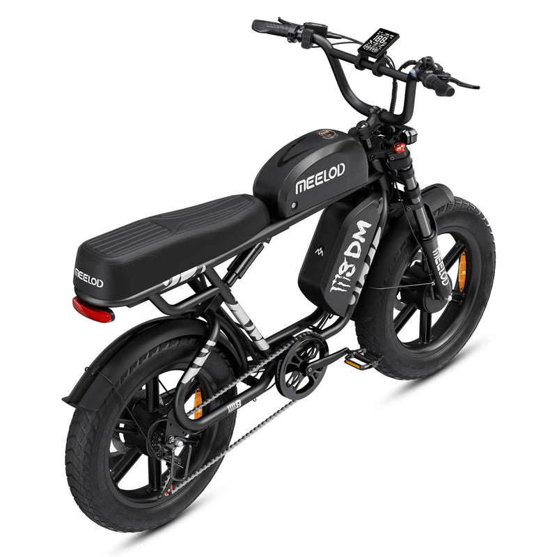 Meelod M8DM 2400W Dual Motor Dual Battery Fat Tire Ebike - ridemart