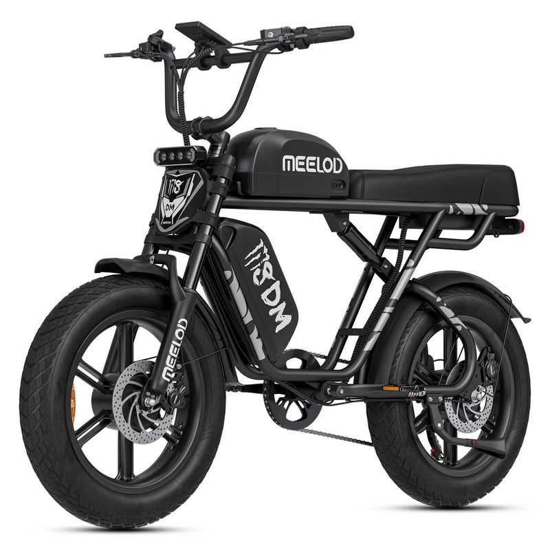 Meelod M8DM 2400W Dual Motor Dual Battery Fat Tire Ebike - ridemart