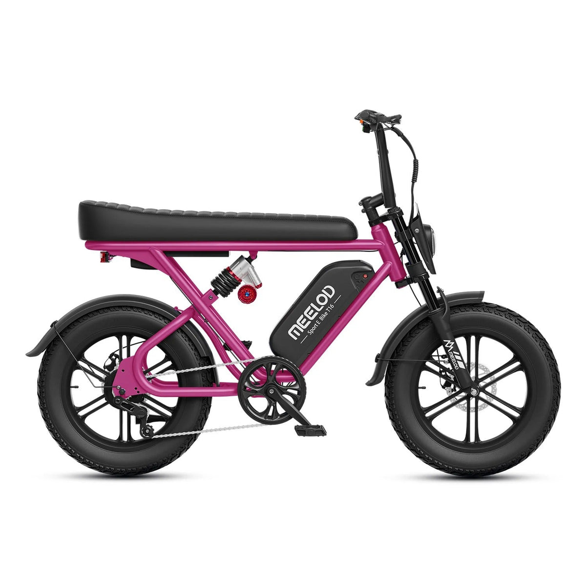 MEELOD T16 Moped Style Ebike – Bluetooth, RGB Lights & NFC Unlock - ridemart