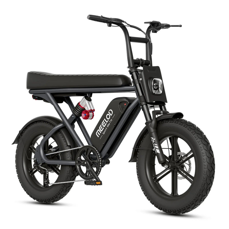 MEELOD T16 Moped Style Ebike – Bluetooth, RGB Lights & NFC Unlock - ridemart