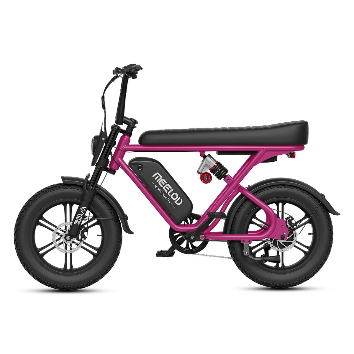 MEELOD T16 Moped Style Ebike – Bluetooth, RGB Lights & NFC Unlock - ridemart