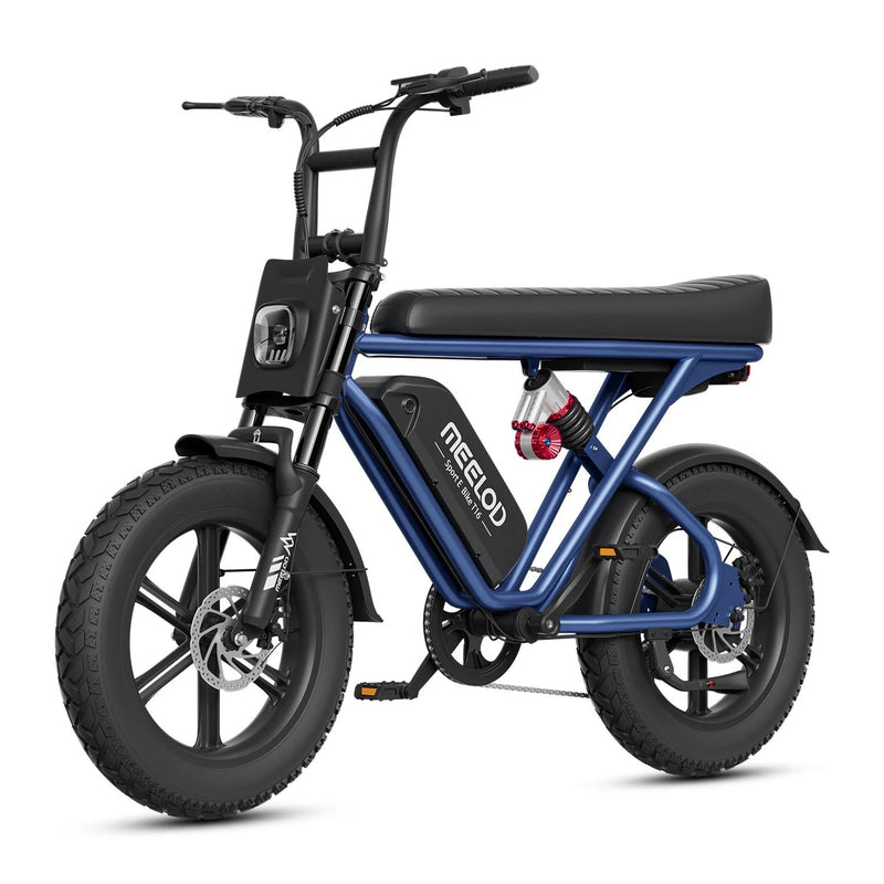 MEELOD T16 Moped Style Ebike – Bluetooth, RGB Lights & NFC Unlock - ridemart