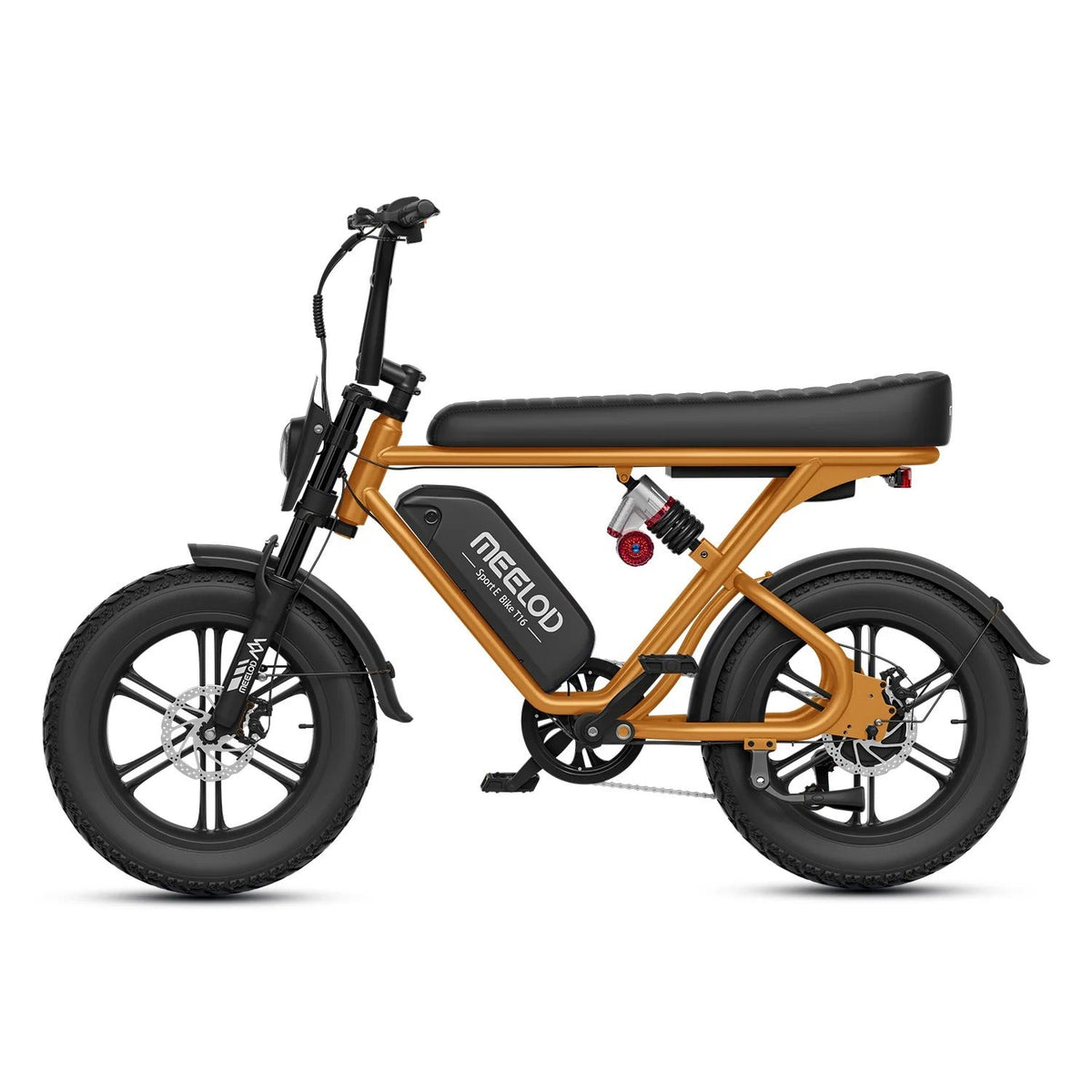 MEELOD T16 Moped Style Ebike – Bluetooth, RGB Lights & NFC Unlock - ridemart