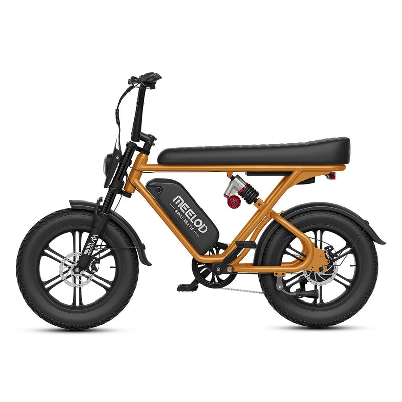 MEELOD T16 Moped Style Ebike – Bluetooth, RGB Lights & NFC Unlock - ridemart