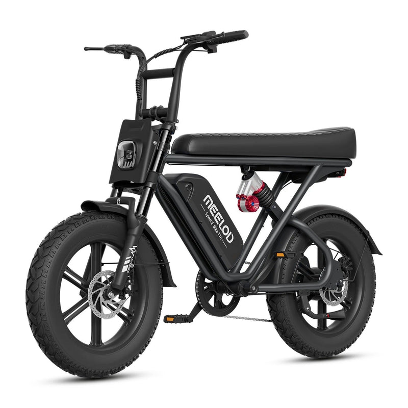 MEELOD T16 Moped Style Ebike – Bluetooth, RGB Lights & NFC Unlock - ridemart