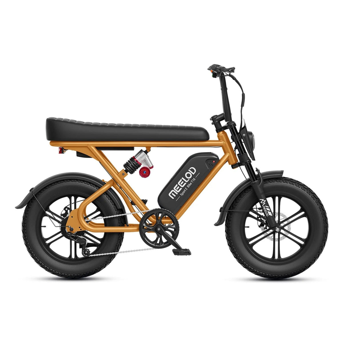 MEELOD T16 Moped Style Ebike – Bluetooth, RGB Lights & NFC Unlock - ridemart