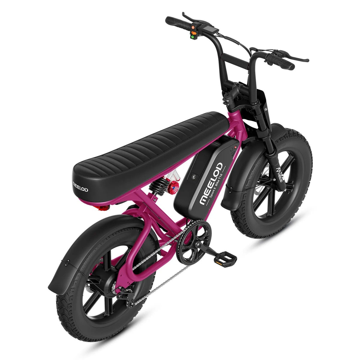 MEELOD T16 Moped Style Ebike – Bluetooth, RGB Lights & NFC Unlock - ridemart