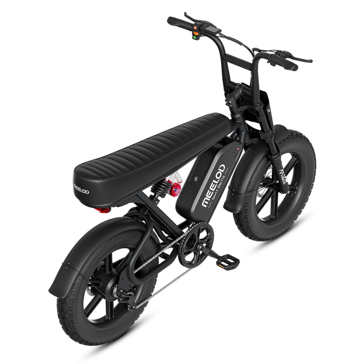 MEELOD T16 Moped Style Ebike – Bluetooth, RGB Lights & NFC Unlock - ridemart
