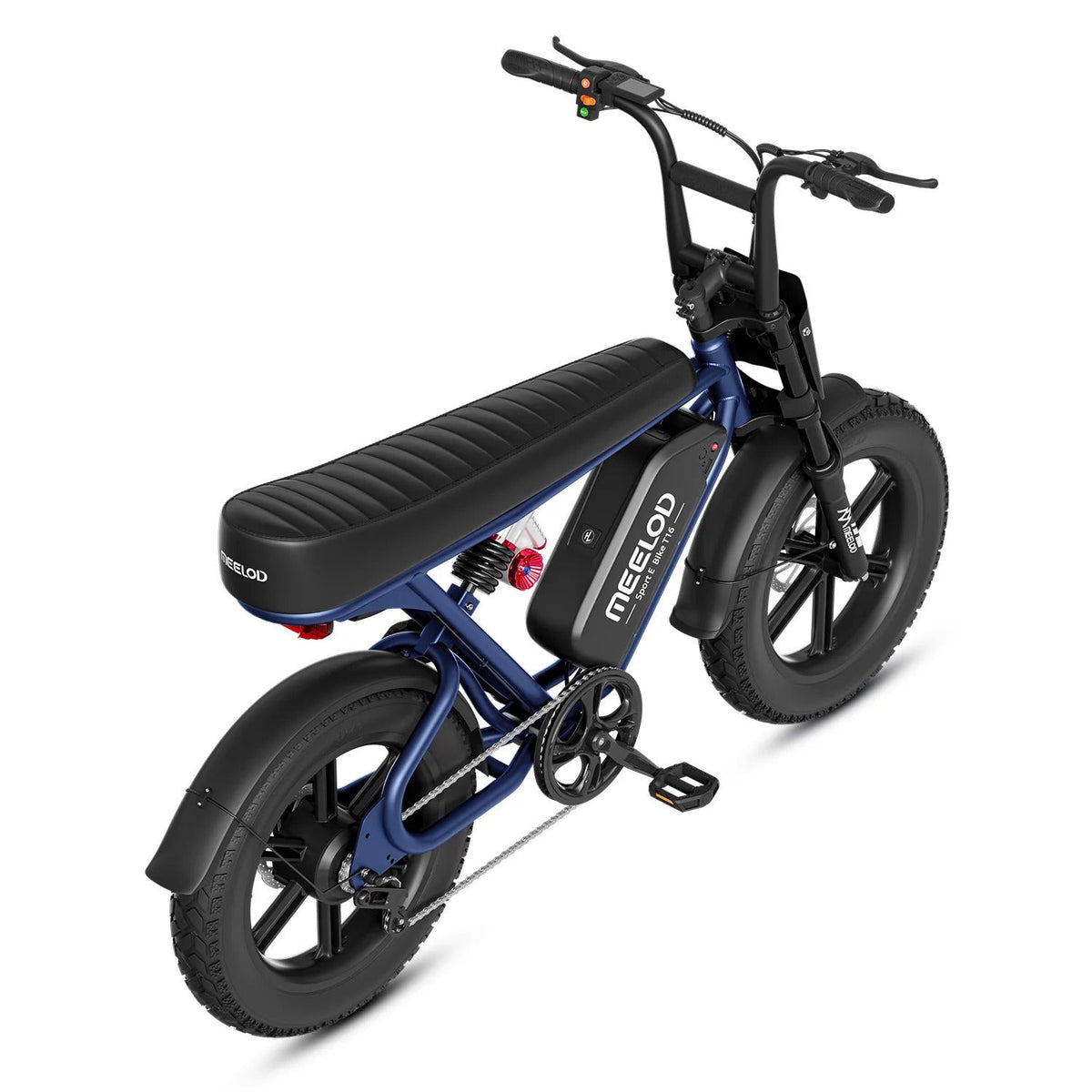 MEELOD T16 Moped Style Ebike – Bluetooth, RGB Lights & NFC Unlock - ridemart