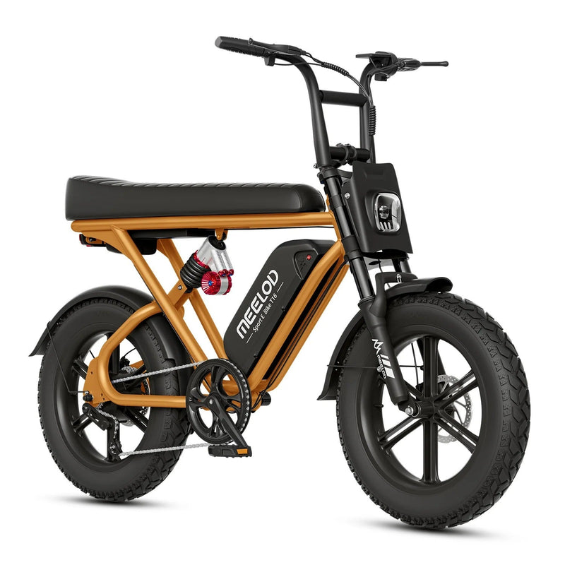 MEELOD T16 Moped Style Ebike – Bluetooth, RGB Lights & NFC Unlock - ridemart