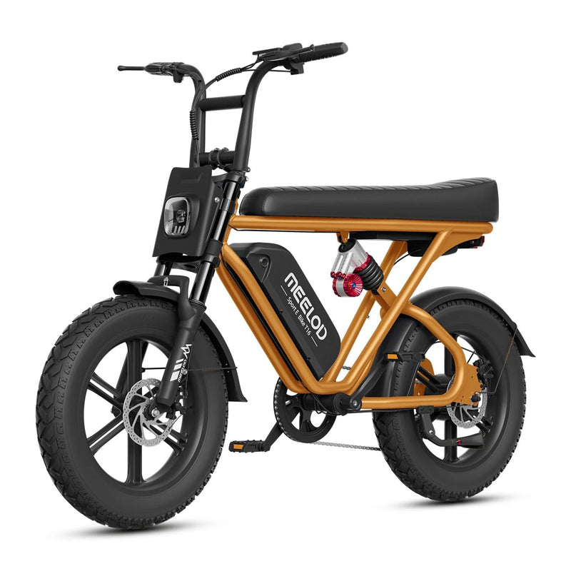 MEELOD T16 Moped Style Ebike – Bluetooth, RGB Lights & NFC Unlock - ridemart