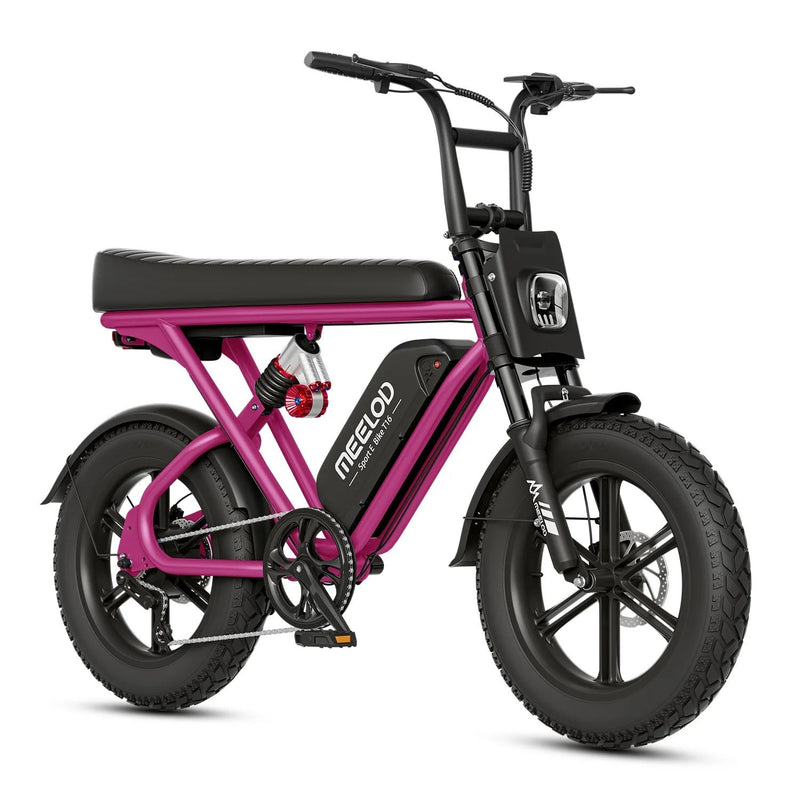 MEELOD T16 Moped Style Ebike – Bluetooth, RGB Lights & NFC Unlock - ridemart