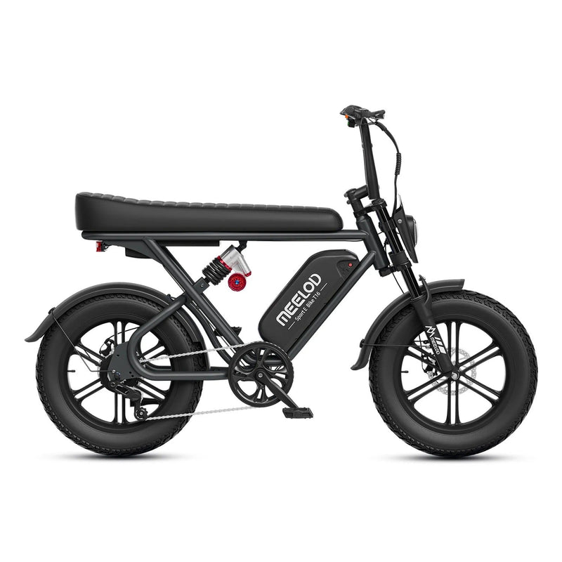 MEELOD T16 Moped Style Ebike – Bluetooth, RGB Lights & NFC Unlock - ridemart