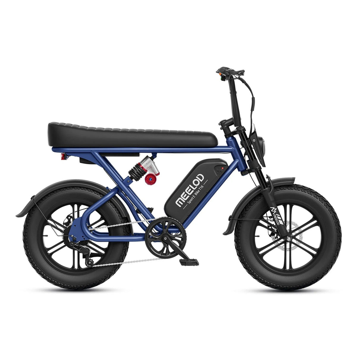 MEELOD T16 Moped Style Ebike – Bluetooth, RGB Lights & NFC Unlock - ridemart