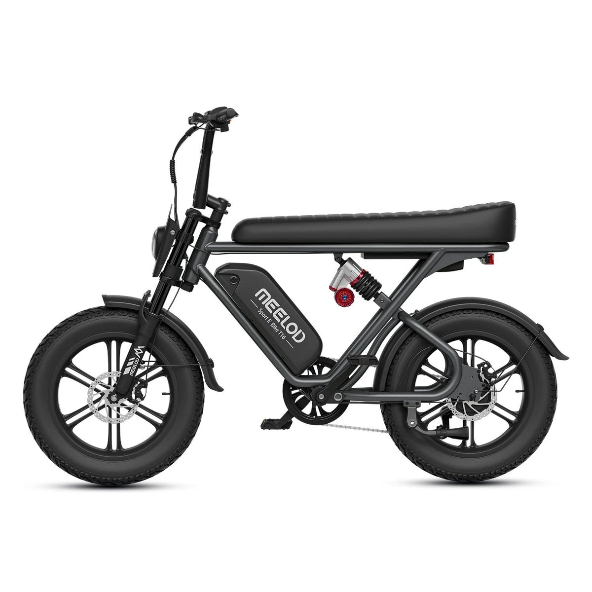 MEELOD T16 Moped Style Ebike – Bluetooth, RGB Lights & NFC Unlock - ridemart