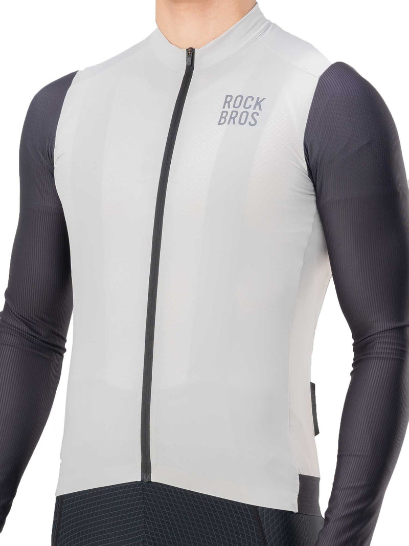 Men's Breathable Long-Sleeve Cycling Jersey-3