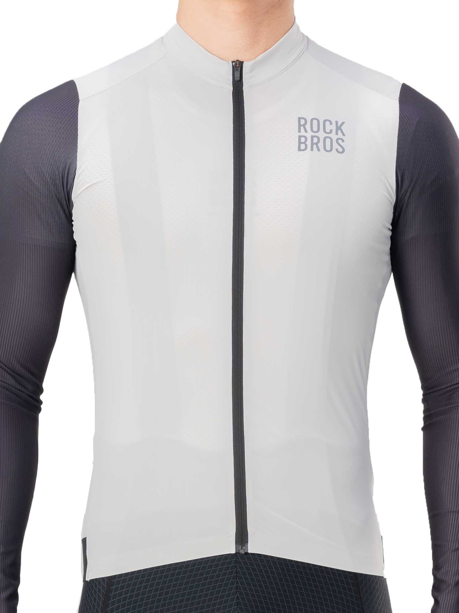 Men's Breathable Long-Sleeve Cycling Jersey-2