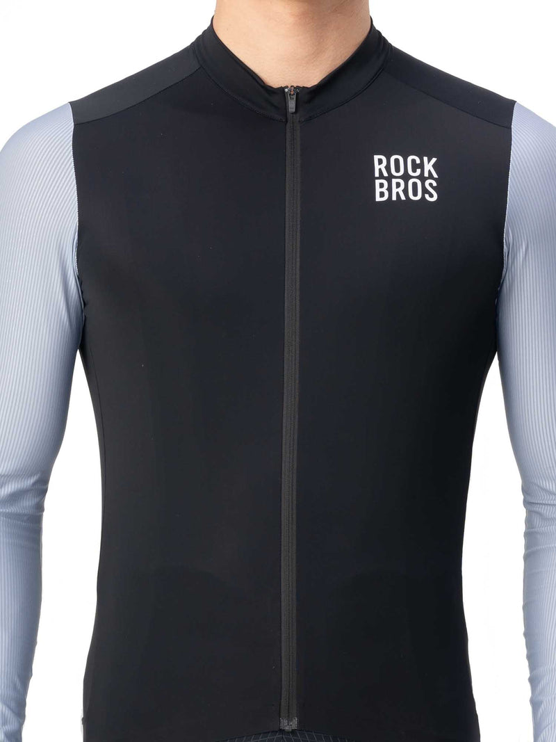 Men's Breathable Long-Sleeve Cycling Jersey-6