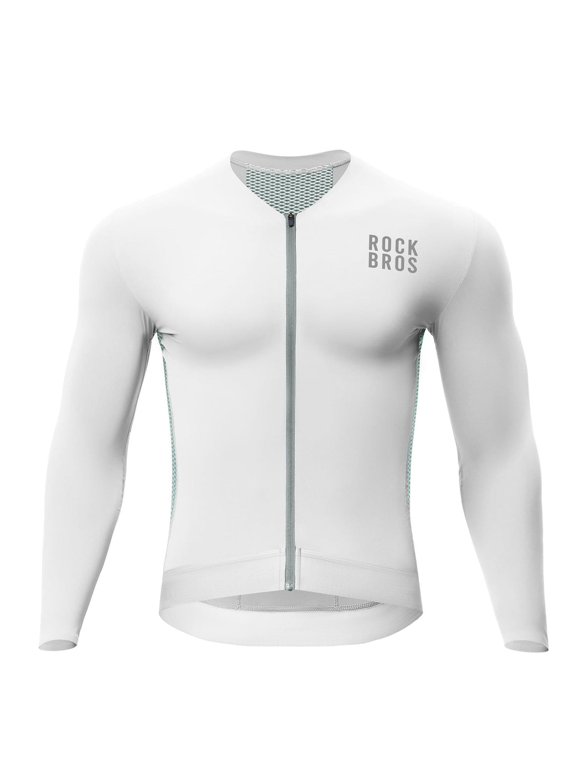 Men's Colorblock Long-Sleeve Cycling Jersey - ridemart