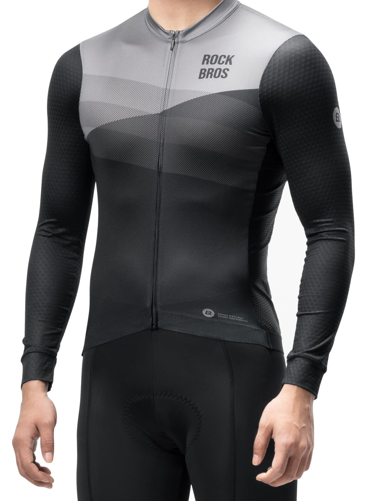 Men's Quick-Dry Long-Sleeve Cycling Jersey - ridemart